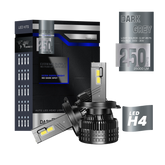 DarK Grey: H4 - 250W / 25000 LM