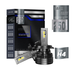 DarK Grey: H4 - 250W / 25000 LM