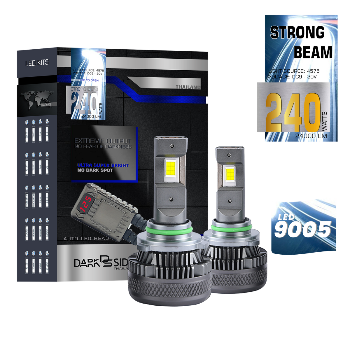 STRONG BEAM : 9005 - 240 W / 24000 LM