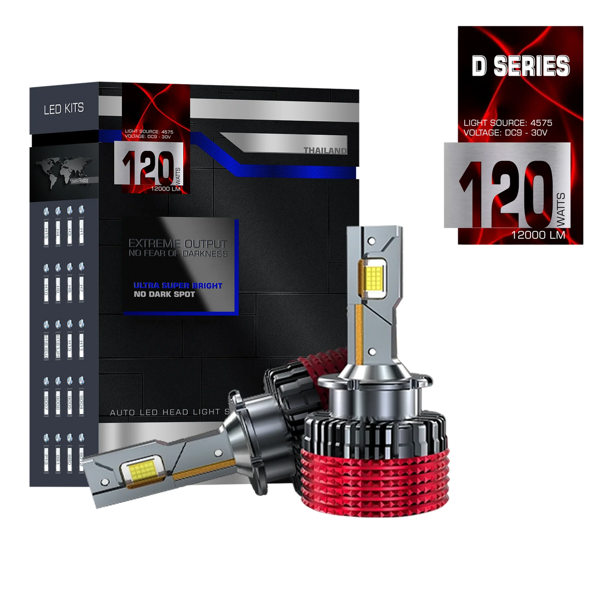 D-Series D2S & D4S LED Headlight Bulbs