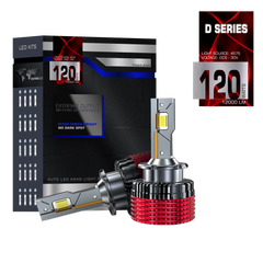D-Series D2S & D4S LED Headlight Bulbs – 120W Super Bright Car Lights