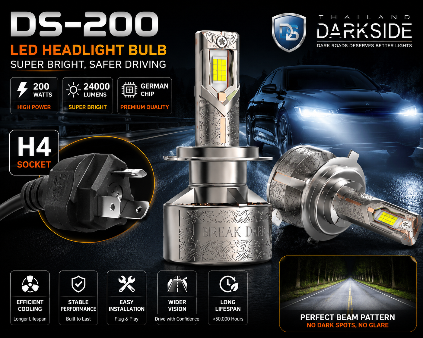 DS 200  - 200 Watts